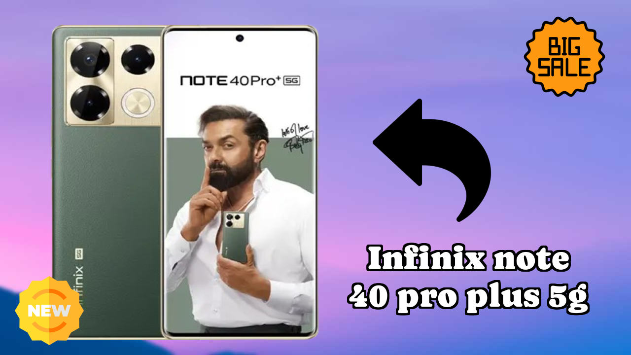 Infinix Note 40 Pro Plus 5G Display Analysis: 6.78 Inches (17.22 Cm) Screen