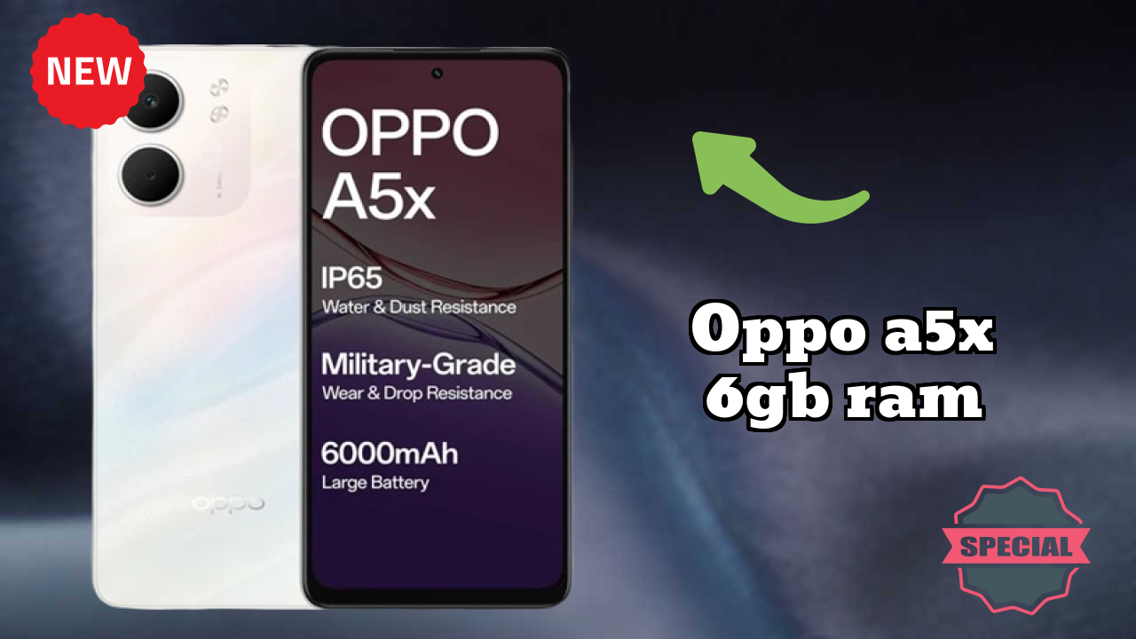 OPPO A5x 6GB RAM Processor Review: MediaTek Dimensity 6300 Performance