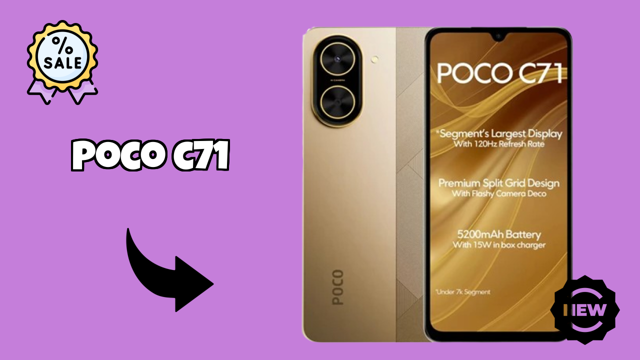 POCO C71 Display Analysis: IPS LCD Quality