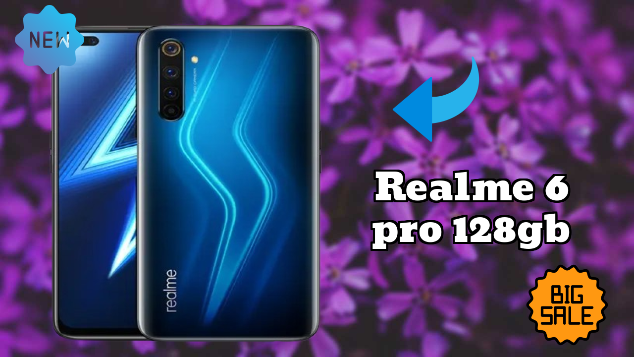 Realme 6 Pro 128GB Display Technology: 6.6 Inches (16.76 Cm) Screen