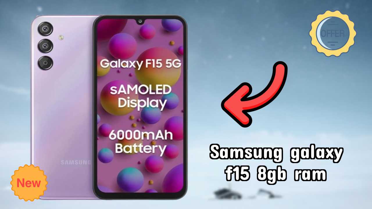 Samsung Galaxy F15 8GB RAM Performance: 8 GB RAM Multitasking Review
